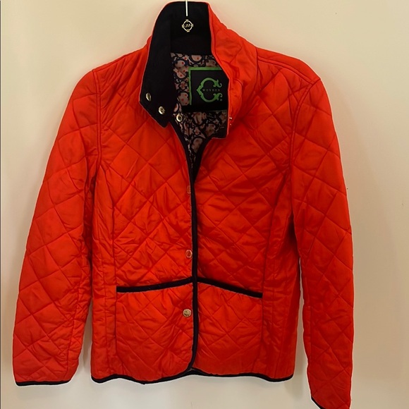 C. Wonder Jackets & Blazers - C Wonder Quilted Orange Jacket